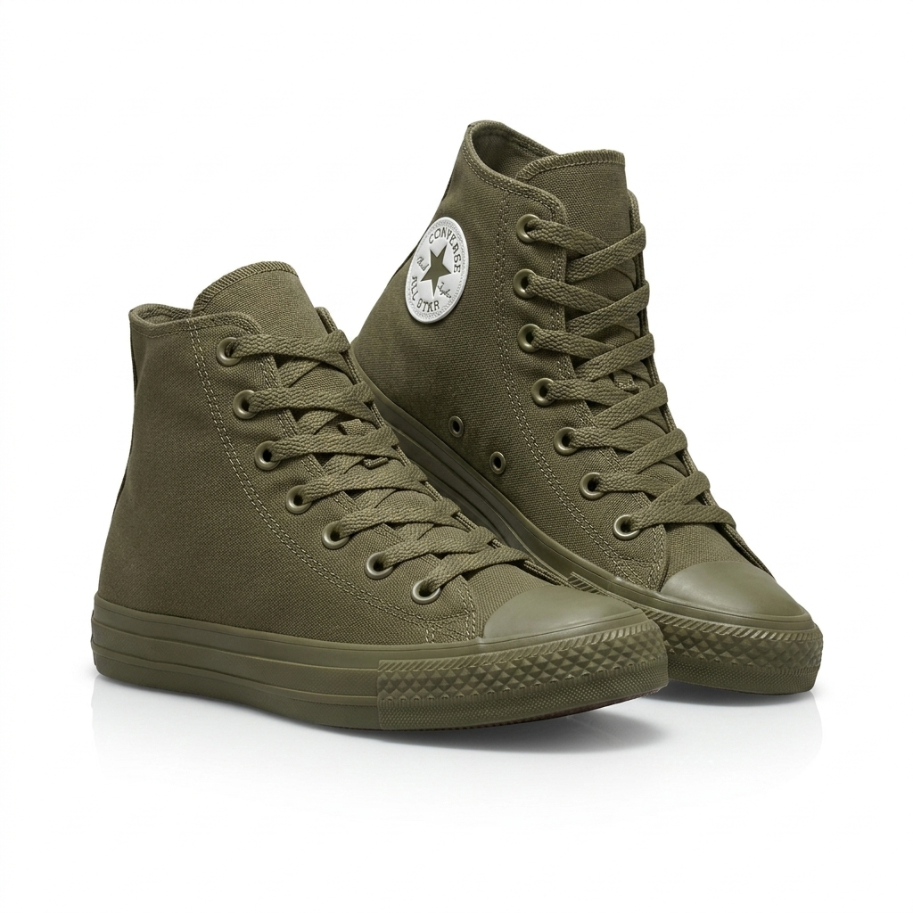 Converse Bota Full Verde Militar - AAA
