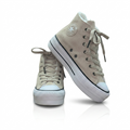 Converse Plataforma Gamuza Beige - AAA