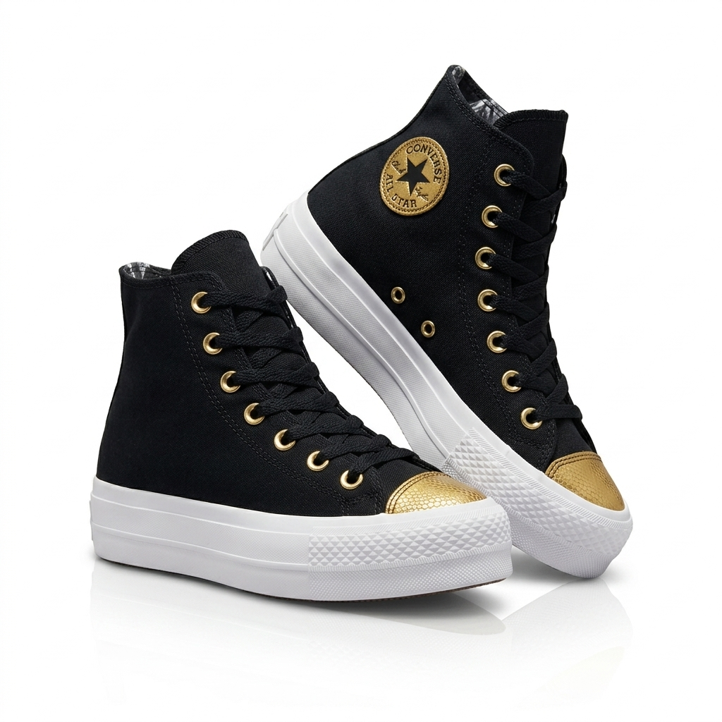 Converse Plataforma Punta Dorada - AAA