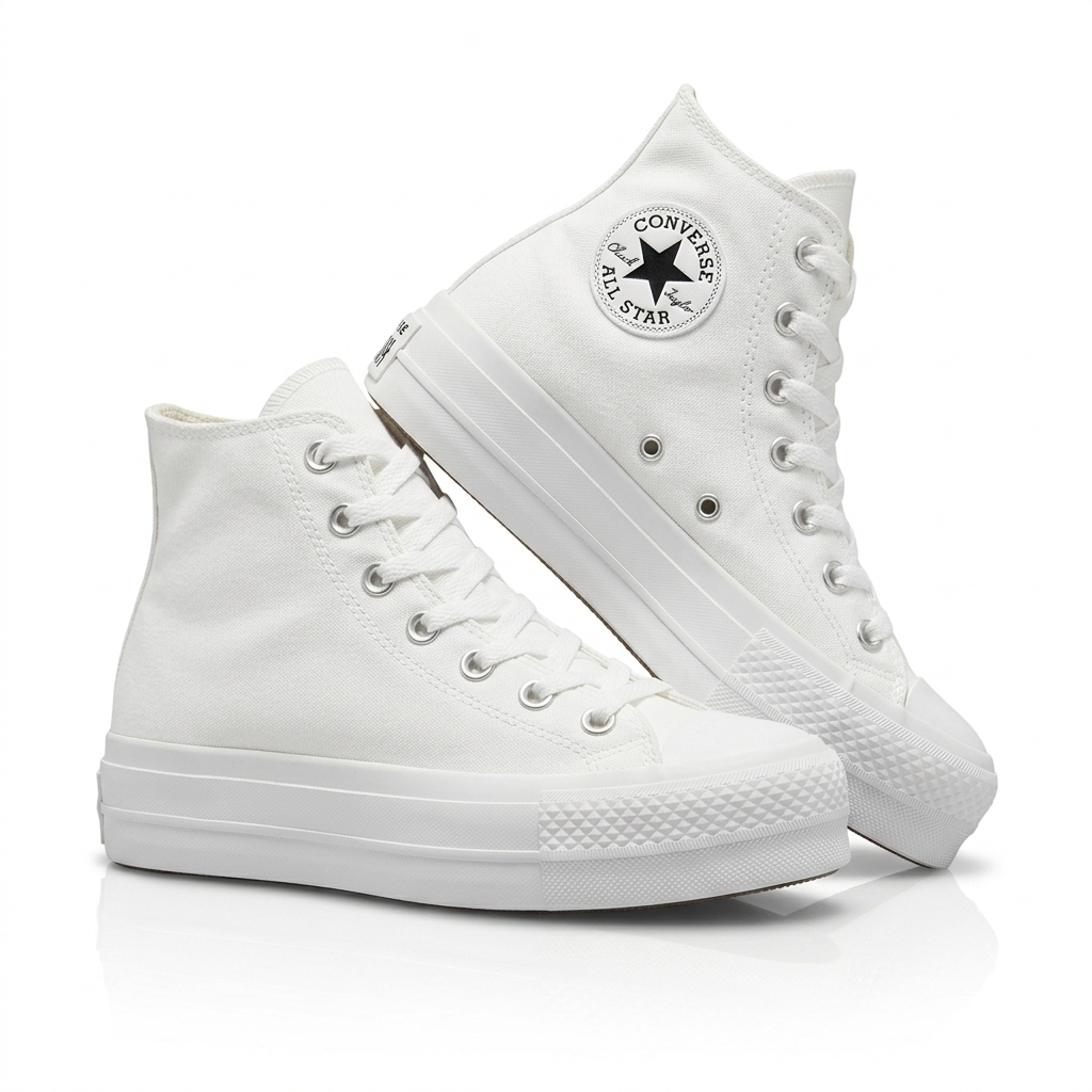 Converse Plataforma Punta Plateada - AAA