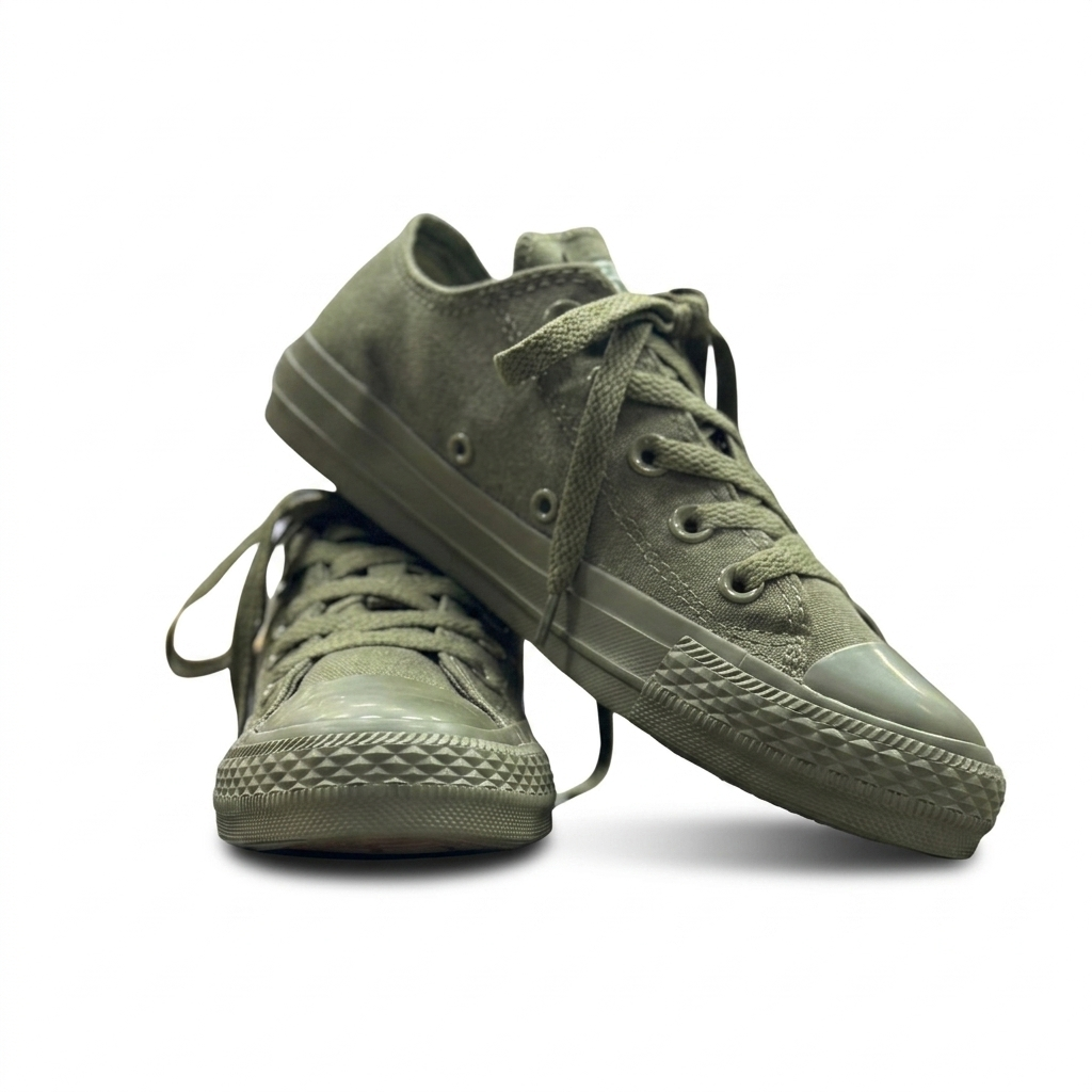 Converse Zapato Full Verde Militar - AAA