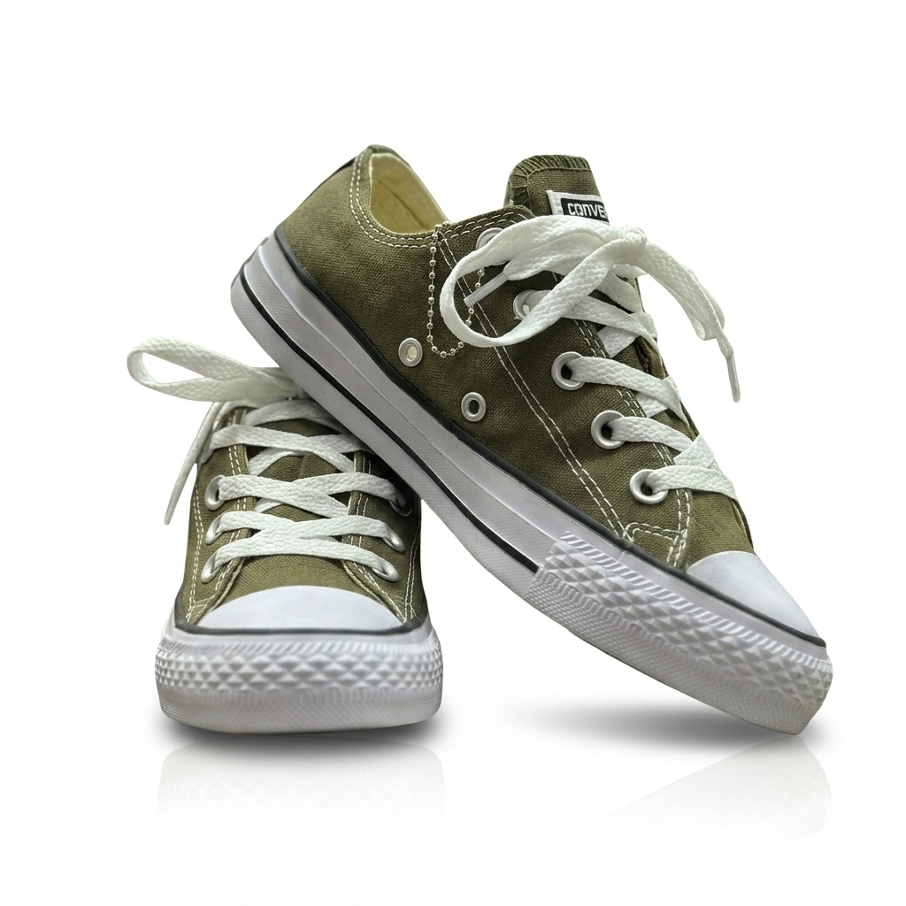 Converse Zapato Verde Militar - AAA